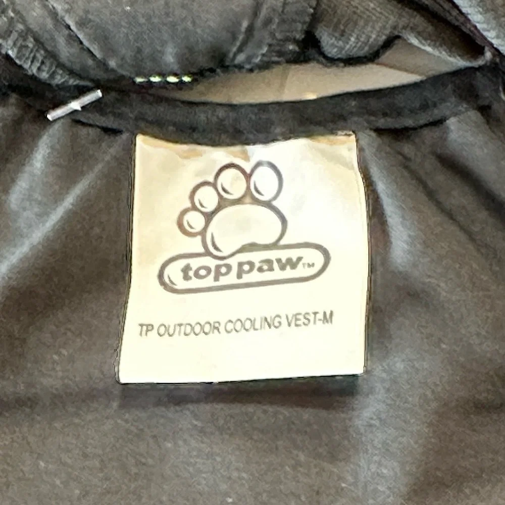 Cooling Dog Vest - High-Visibility Yellow and Black